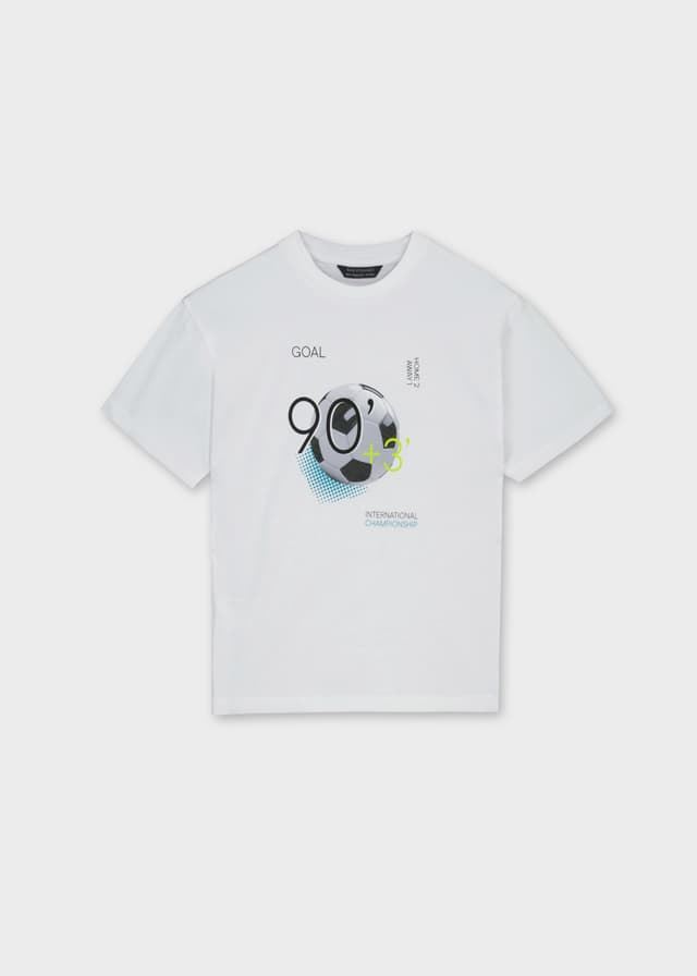 Camiseta manga corta blanca - Imagen 2