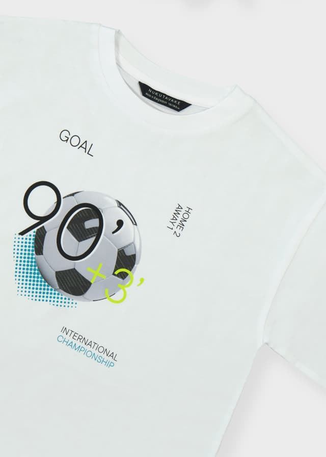 Camiseta manga corta blanca - Imagen 4