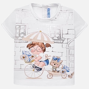 Camiseta manga corta blanco - Imagen 1