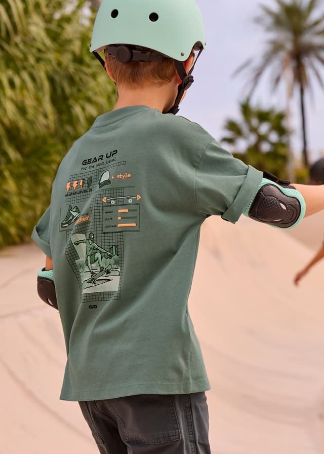 Camiseta manga corta laurel - Imagen 2