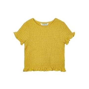 Camiseta manga corta mostaza - Imagen 2