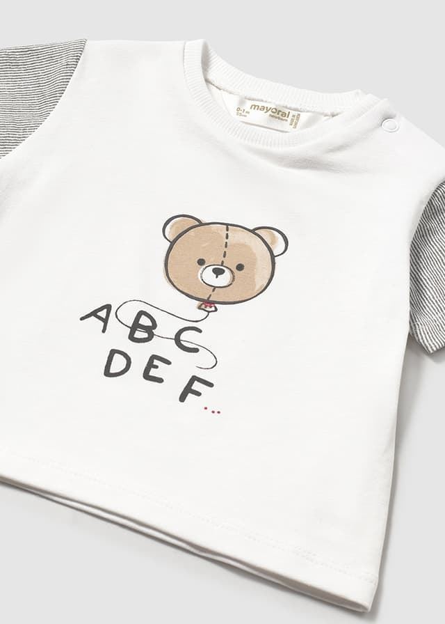 Camiseta manga corta oso - Imagen 3