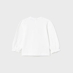 Camiseta manga larga blanco - Imagen 2