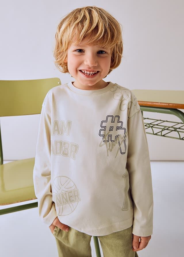 Camiseta manga larga cereal - Imagen 1