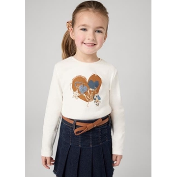 Camiseta manga larga con coletero - Imagen 1