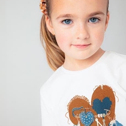 Camiseta manga larga con coletero - Imagen 2