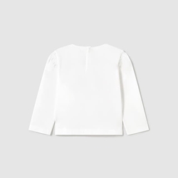 Camiseta manga larga flor - Imagen 2