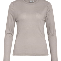 Camiseta manga larga gris vialexia - Imagen 1