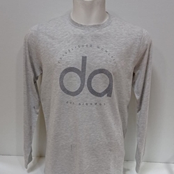 Camiseta manga larga gris - Imagen 1