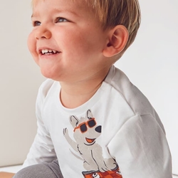 Camiseta manga larga nata - Imagen 2