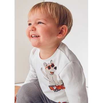 Camiseta manga larga nata - Imagen 2