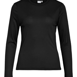 Camiseta manga larga negra vialexia - Imagen 1