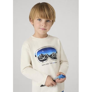 Camiseta manga larga nieve - Imagen 1