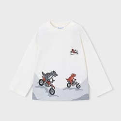 Camiseta nata motos - Imagen 2