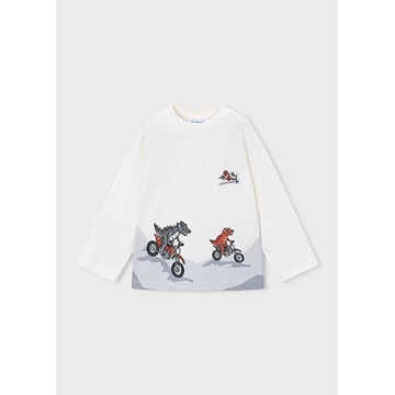 Camiseta nata motos - Imagen 2