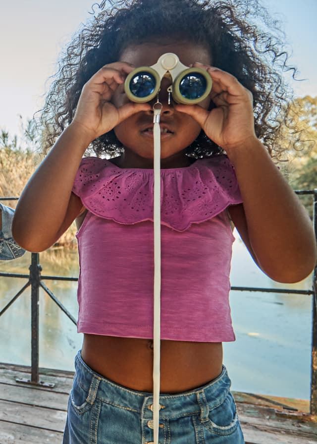 Camiseta orquídea - Imagen 1