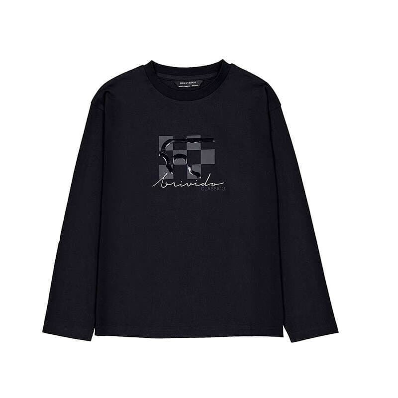 Camiseta print negro - Imagen 5
