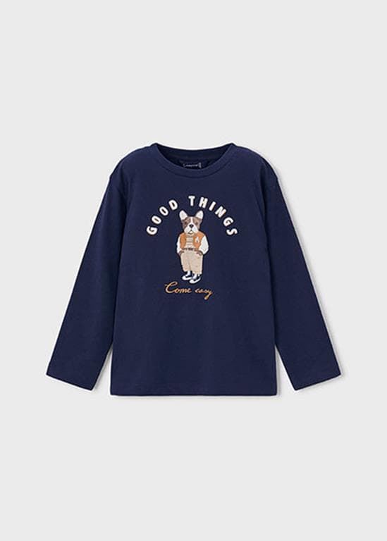 Camiseta print perro tinta - Imagen 2