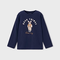 Camiseta print perro tinta - Imagen 2