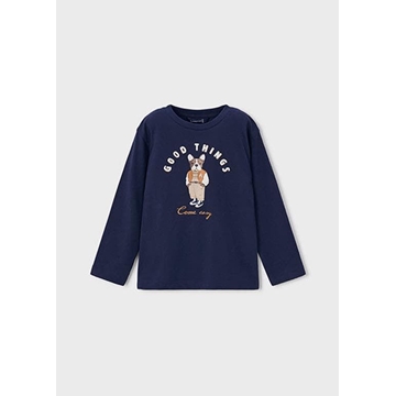 Camiseta print perro tinta - Imagen 2