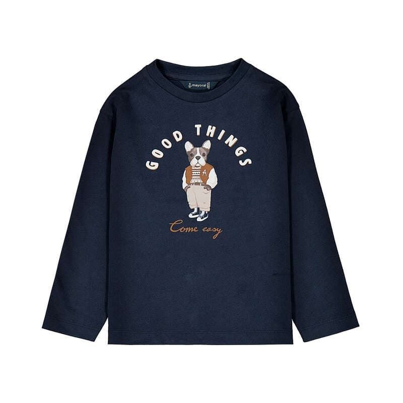 Camiseta print perro tinta - Imagen 5