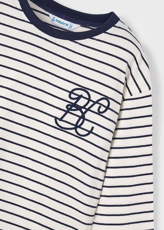 Camiseta rayas marino - Imagen 5