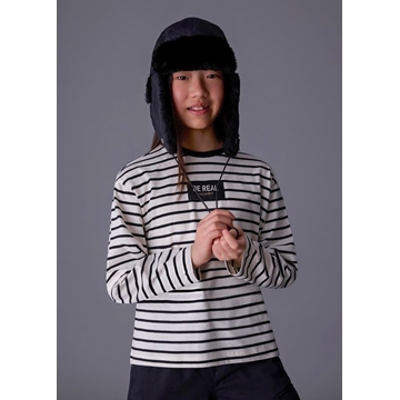 Camiseta rayas oversize - Imagen 1