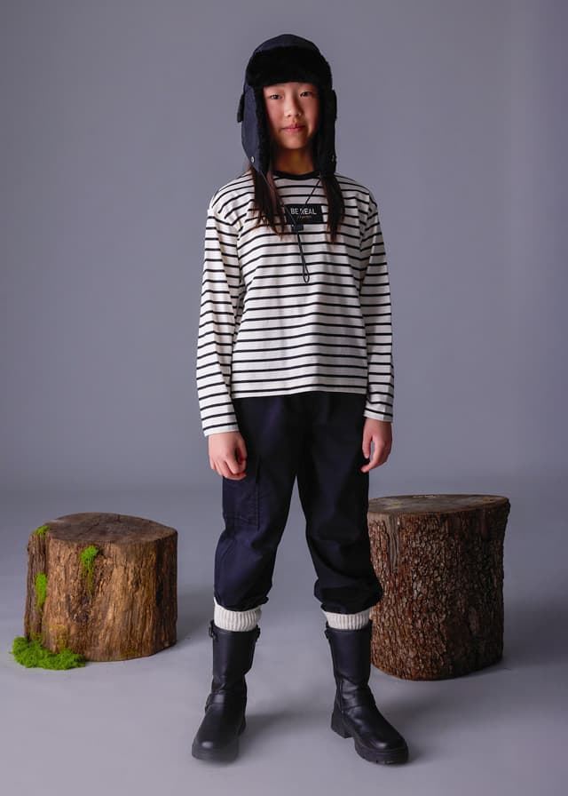 Camiseta rayas oversize - Imagen 3