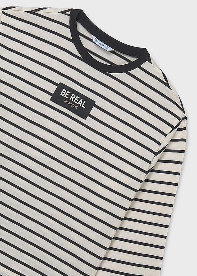 Camiseta rayas oversize - Imagen 6