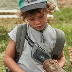 Camiseta riñonera gris - Imagen 1