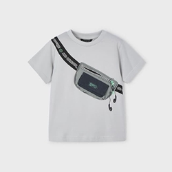 Camiseta riñonera gris - Imagen 2