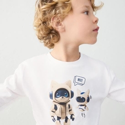 Camiseta robot nata - Imagen 1