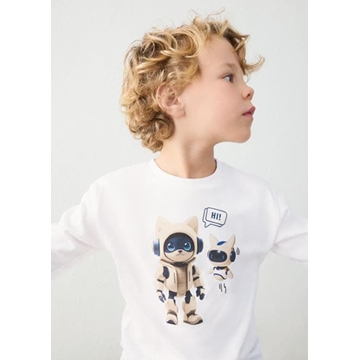 Camiseta robot nata - Imagen 1