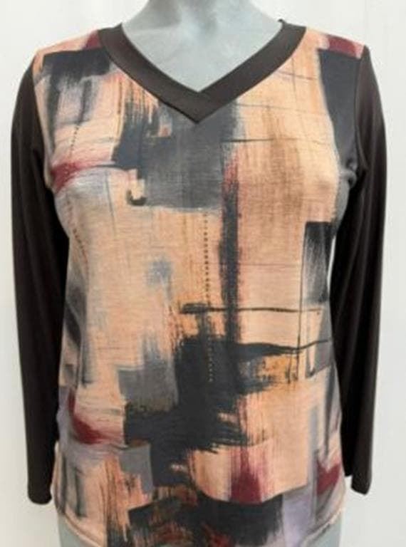 Camiseta Susi marrón - Imagen 1