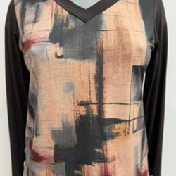 Camiseta Susi marrón - Imagen 1