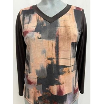 Camiseta Susi marrón - Imagen 1