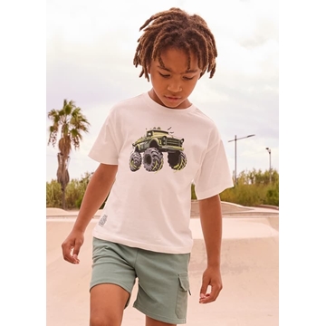 Camiseta "truck" nata - Imagen 1