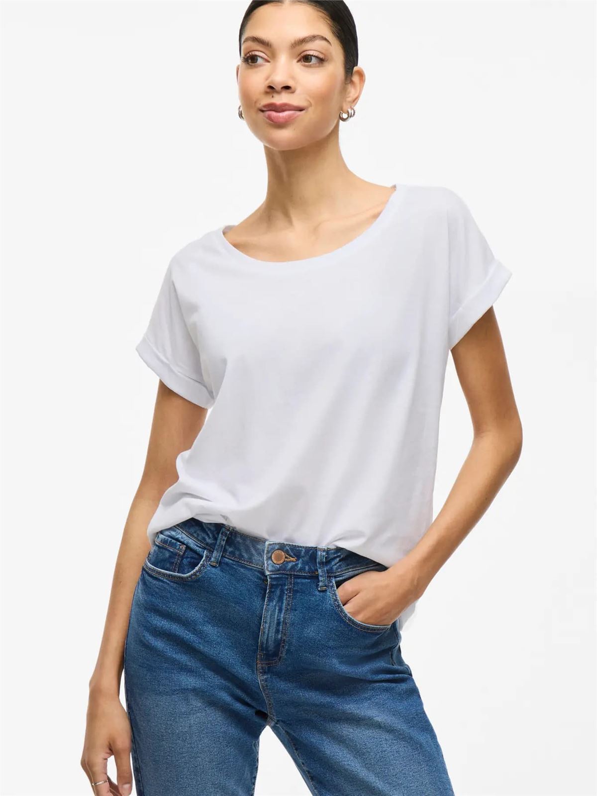 Camiseta vidreamers blanca (OPTICAL SNOW) - Imagen 1