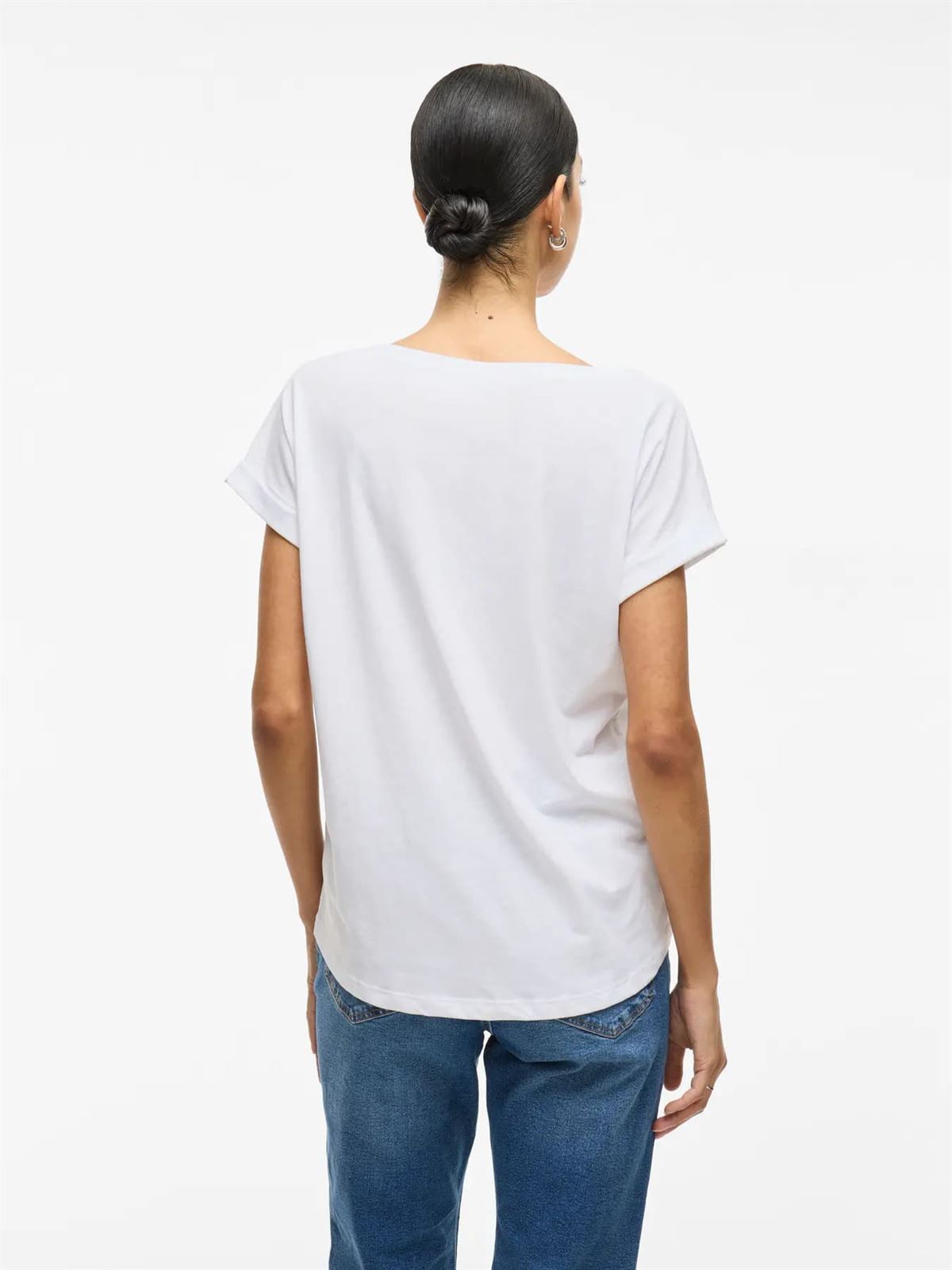 Camiseta vidreamers blanca (OPTICAL SNOW) - Imagen 2