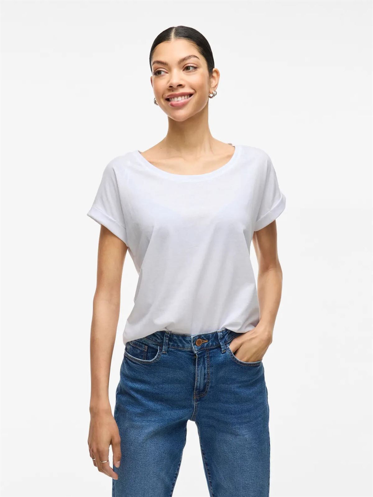 Camiseta vidreamers blanca (OPTICAL SNOW) - Imagen 4