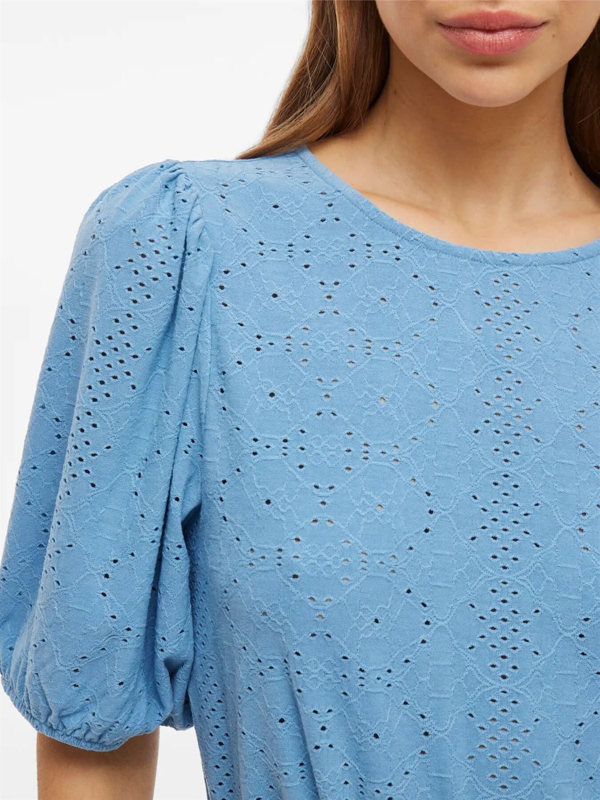 Camiseta vikally azul (BLISSFUL BLUE) - Imagen 3