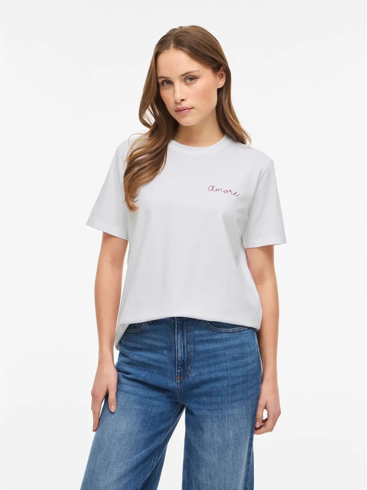 Camiseta vinora blanca - Imagen 1