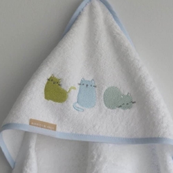 CAPA DE BAÑO BEBÉ, RIZO ALGODÓN 100% CZI219 - Imagen 1