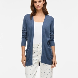 Cárdigan viril vintange índigo - Imagen 1