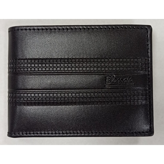 Cartera piel negra - Imagen 1