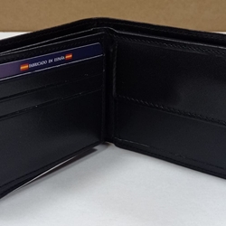 Cartera piel negra - Imagen 2