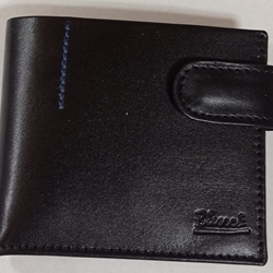 Cartera piel negro - Imagen 1