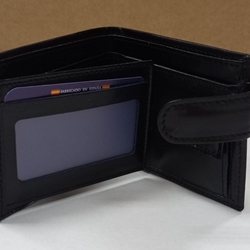 Cartera piel negro - Imagen 2