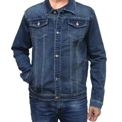 Cazadora vaquera azul - Imagen 1