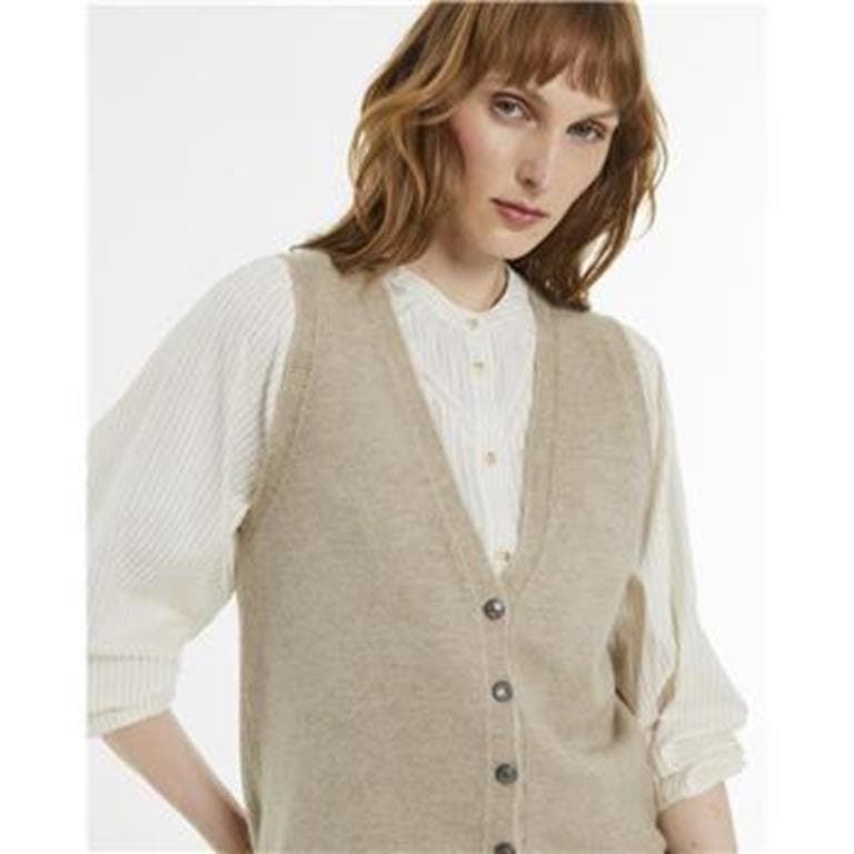 Chaleco beige - Imagen 3